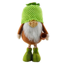 Beautiful Garden Gnomes Sculpture Stylish Dwarf-Round hat style