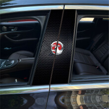 (For Vauxhall) 2pcs Car B-Pillar Decals Cool Door Pillar Decals Car Styling Decals