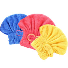 Toalha de cabelo feminina de microfibra ultramacia para secagem rápida, superabsorvente, pacote com 3 unidades. Protege os cabelos, fácil de
