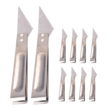 10Pcs Metal Clip Tweezers With For Food Handling