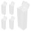 5Pcs Slide Holders Transparent ABS with Slotted Channels for Easy Use 9