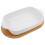 Plat En Céramique Rectangulaire Pour Four Support En Bois 11