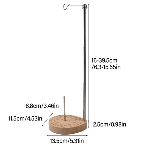 Sewing Machine Thread Stand with Heavy Base, Sewing Single 2