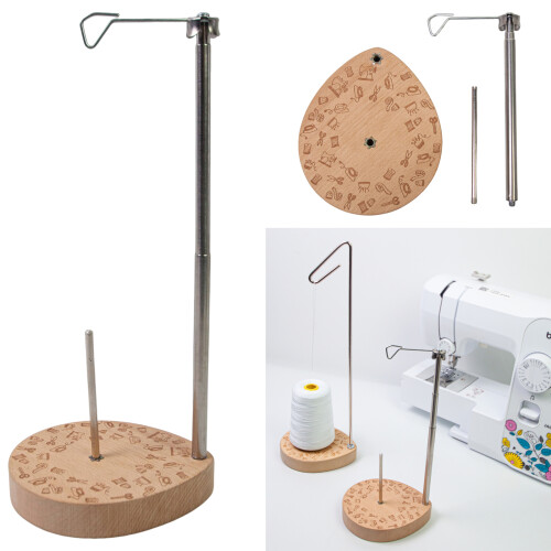Sewing Machine Thread Stand with Heavy Base, Sewing Single 1