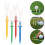16pcs plastic outside tees for replacement random color 4