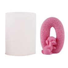 Love Sculpture Dogs Candle Molds Desktop Ornament-O Style