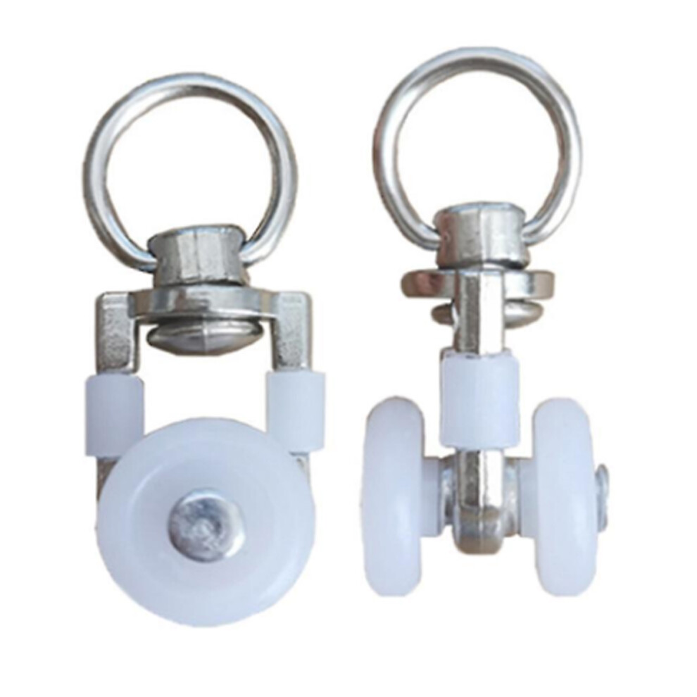 Curtain Track Rollers, High-Quality Sliding Gliders For Smooth Glide On Drapery Rails, Ideal For Windows, Closets, And More, Premium Material Ensures 9454554542348