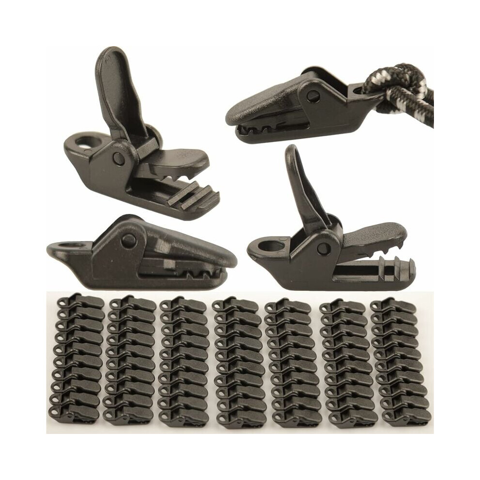 Alligator Clip For Outdoor Camping, High-Strength Pc Material Crocodile Tent Awning Windproof Fixing Clamp, Durable And Damage Resistant, Reusable Hea 9198585829282
