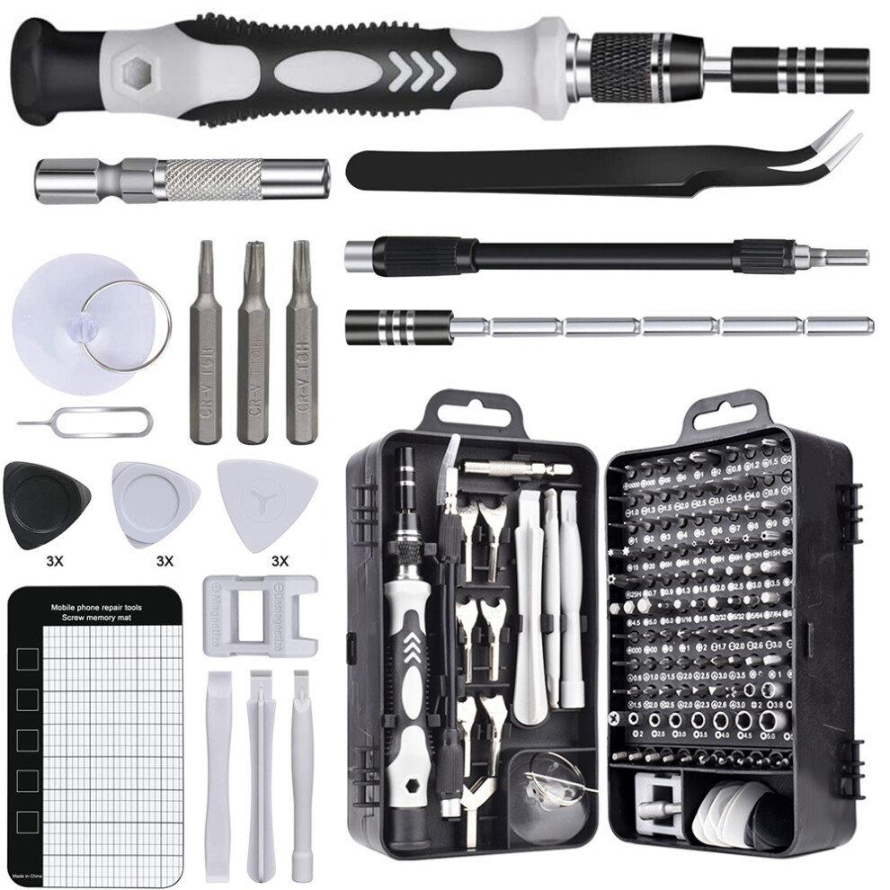 Electronic Tool Kit, Precision Screwdriver Set For Multi-Device Repair, Magnetic Screwdriver With Flexible Shaft, Ergonomic Non-Slip Handle, Lifetime 9198585829053