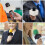 Set Stazioni Cubo Microfono Logo Triangolari per Interviste 6
