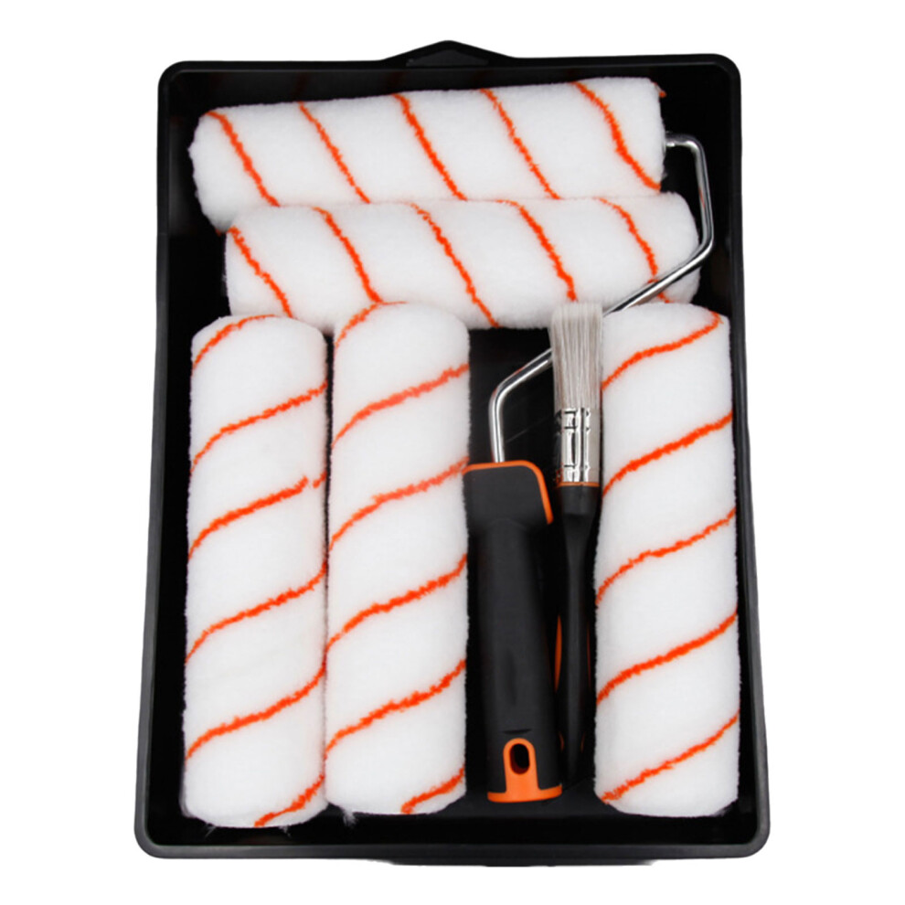 8Pcs Paint Roller Set Household Tool-8Pc Roller Brush Set 7754000790388