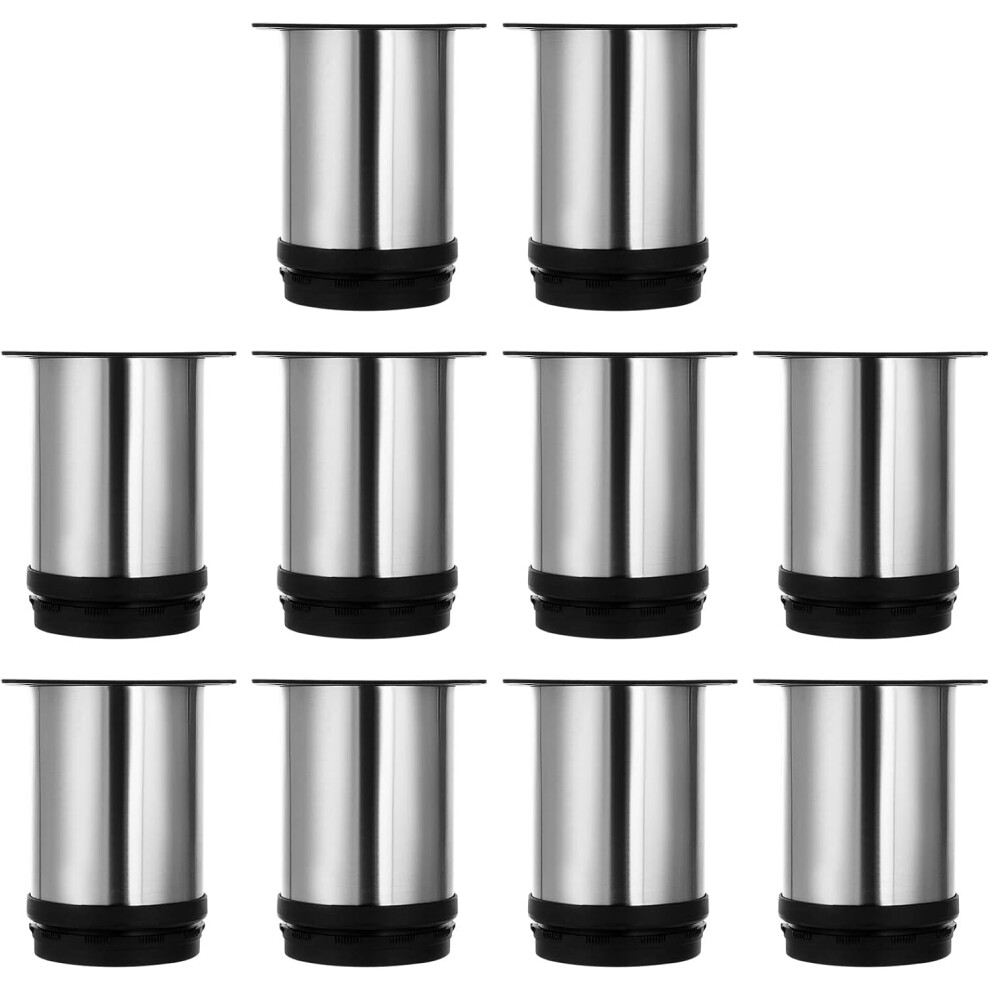 Replacement Furniture Legs, Stainless Steel Furniture Legs With Acid And Alkali Resistance, Easy Install Legs For Sofa Support Foot, Height Adjustable 9198585830752