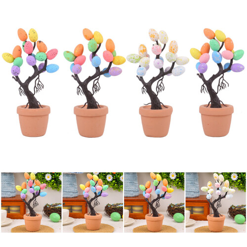 Realistic Easters Eggs Tree Ornament-Black spot Easter eg 2