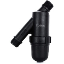 Tragbares Gartengerät, Y-förmiger Hydroponikfilter aus Edelstahlgewebe (304) für Inline-Wassersysteme mit wassersparendem Bewässerungsfilter