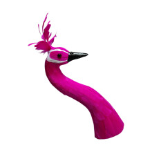 Figurine réaliste de paons à plumes pour salon,-M Rose Rouge