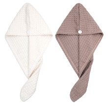 Turbante de algodão turco para cabelo, ecológico, de secagem rápida e ultra absorvente, adequado para todos os tipos de cabelo, leve e portátil,