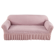 Housse de canapé en seersuckers, housse de canapé très-Rose