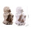 Statue de moine en résine, Sculpture bouddhiste,-Couleur sable 4