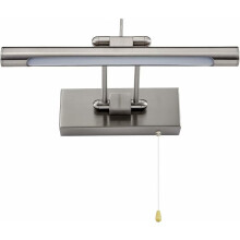 Badkamerlamp met trekschakelaar, elegant ontwerp van metaal en acryl, verstelbare lichtrichting boven schilderijen om uw kunstwerken te accentueren.