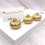 10Pieces Practical Pumpkin Place Card Holders Delicate-Yellow 6