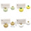 10Pieces Practical Pumpkin Place Card Holders Delicate-Yellow 3