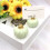 10Pieces Practical Pumpkin Place Card Holders Delicate-Yellow 2