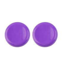 Pack of 2 Portable Handmade Square Needle-Round magnet box pur