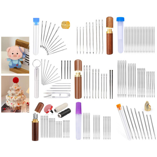 Pointed Stitching Needle Set for Leather Enthusiasts for-Set 7 2