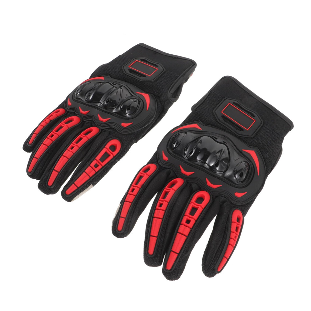 Motorcycle Riding Gloves For Men Drop Resistant Touchscreen Breathable Full Finger For All Seasons 9323874345840