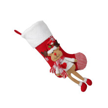 Portable Festival Stocking for Gift Eye Catching Family-4