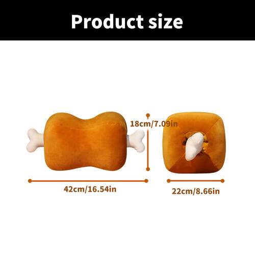 Neck Support Pillow in Unique Bone Shape with Soft PP Cotton 2