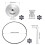 1Set Synchronous Wheel 5Mm En Timing Belt Kit Voor 3D Printer 2