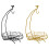 Stable Iron Fruit Basket Container Functional Iron Fruit-gold 2