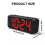 Stylish USB Enableds Vibratings Alarm-White shell color la 5