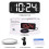Stylish USB Enableds Vibratings Alarm-White shell color la 2