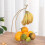 Stable Iron Fruit Basket Container Functional Iron Fruit-gold 5