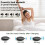 Stylish USB Enableds Vibratings Alarm-White shell color la 4