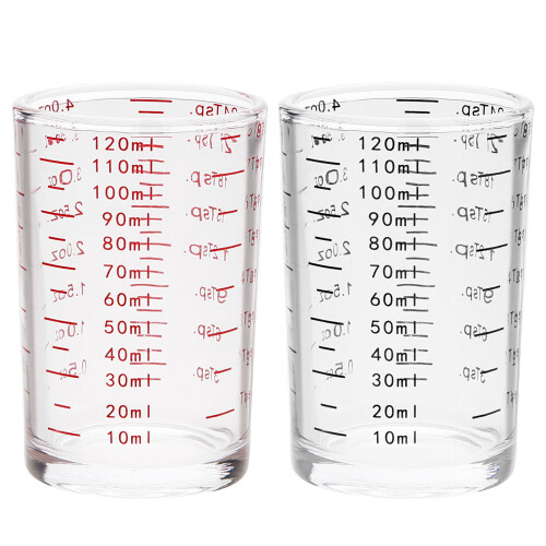 Practical 120ml Measuring Glass Practical-120ml red line 1