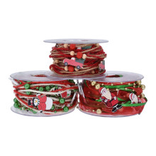 Christmas Bead Ribbon String Set for Christmas Celebrations 5m