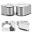 Lupa 10x20x Metal Prata Dual Para 10
