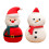 Coussin en coton de noël, peluche douce, oreiller,-Rouge 2