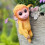 Charm Monkey Planter Pots Hangers Figurines de singe-2 6