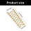 Decorative Lace Trim Edging Iron on Patches Appliques-Black 3