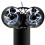 Double Head Heat Powered Stove Fan Without Electricity for 5