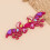 Handmade Cheongsam Button Decorative Knot Button-Rose Red 4