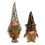 Gnomes nains en peluche faits à la-position à imprimé léopard 2