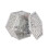 12 stuks plastic bruiloft snoepdozen opslagcontainer voor-Zilver 7