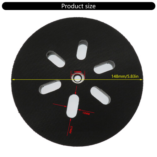 Quick changes 6Inch Sticky Back Sanding Disc Polishing Pad For 2