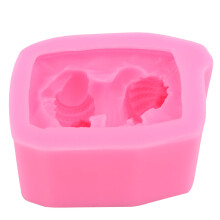Candy Chocolate Mold, Gum Paste Mold with Cake Decorating 3D Baby Silicone Molds, Flexible Non-Stick Surface Sleeping Baby Fondant Mold Made of Food G