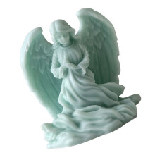 Winged Girl Statue Silicone Candle Molds for Candle-Angel girl